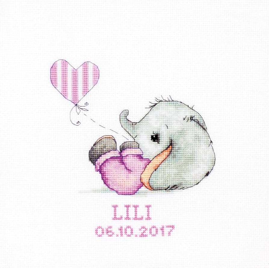 Luca's mamaページ Amazon.co.jp: Lucas クロスステッチキット 赤ちゃん 女の子
